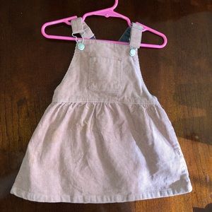 Pink Overall Dress